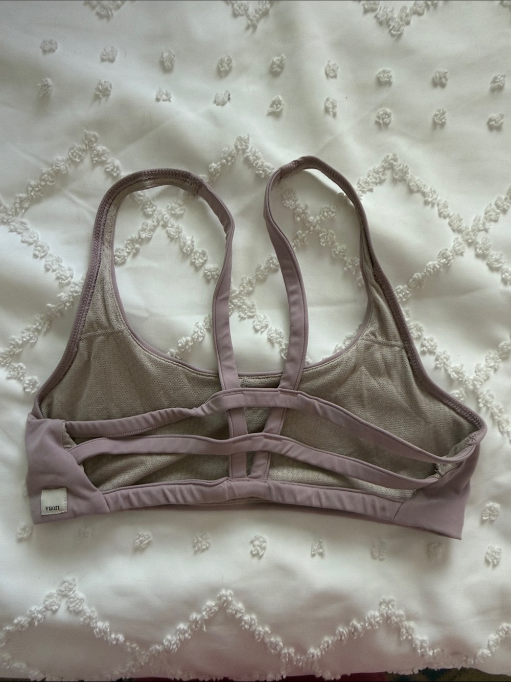 Vuori dusty rose Yosemite sports bra - Picture 2 of 4